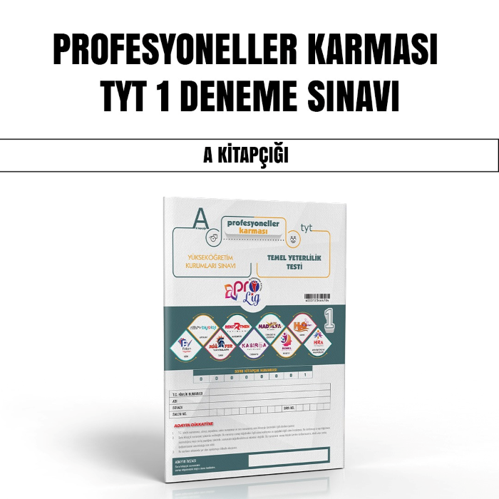 PROFESYONELLER KARMASI TYT SNV 1-A - 2024-25